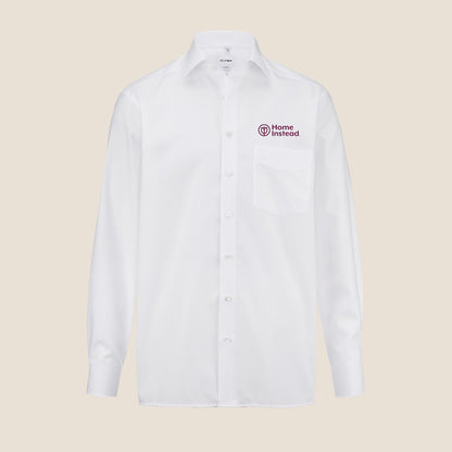 Herren Hemd Comfort Fit Weiss