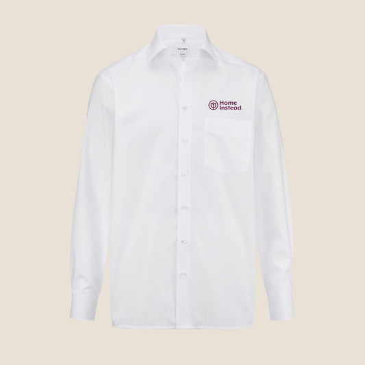 Herren Hemd Comfort Fit Weiss