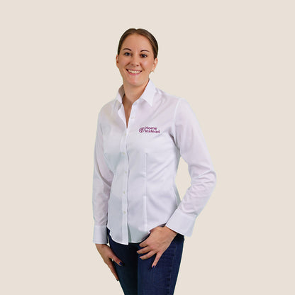 Damen Bluse Slim Fit