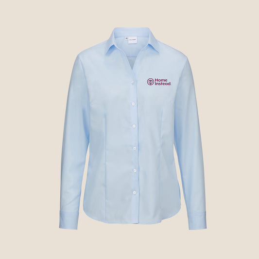 Damen Bluse Luxor Comfort Fit Hellblau