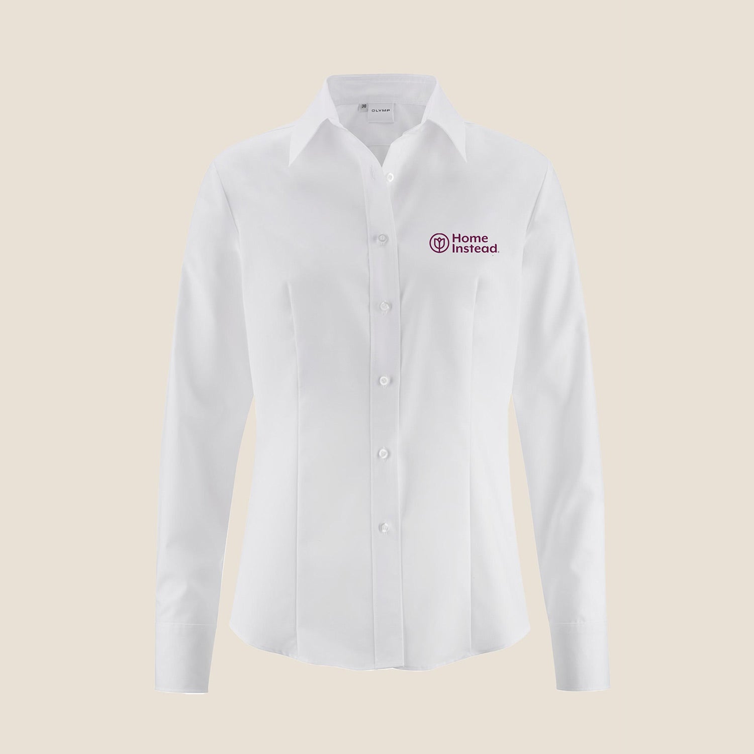 Damen Bluse Tendenz Comfort Fit Weiss