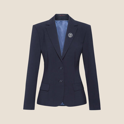 Damen Blazer Premium Slim Fit Marine