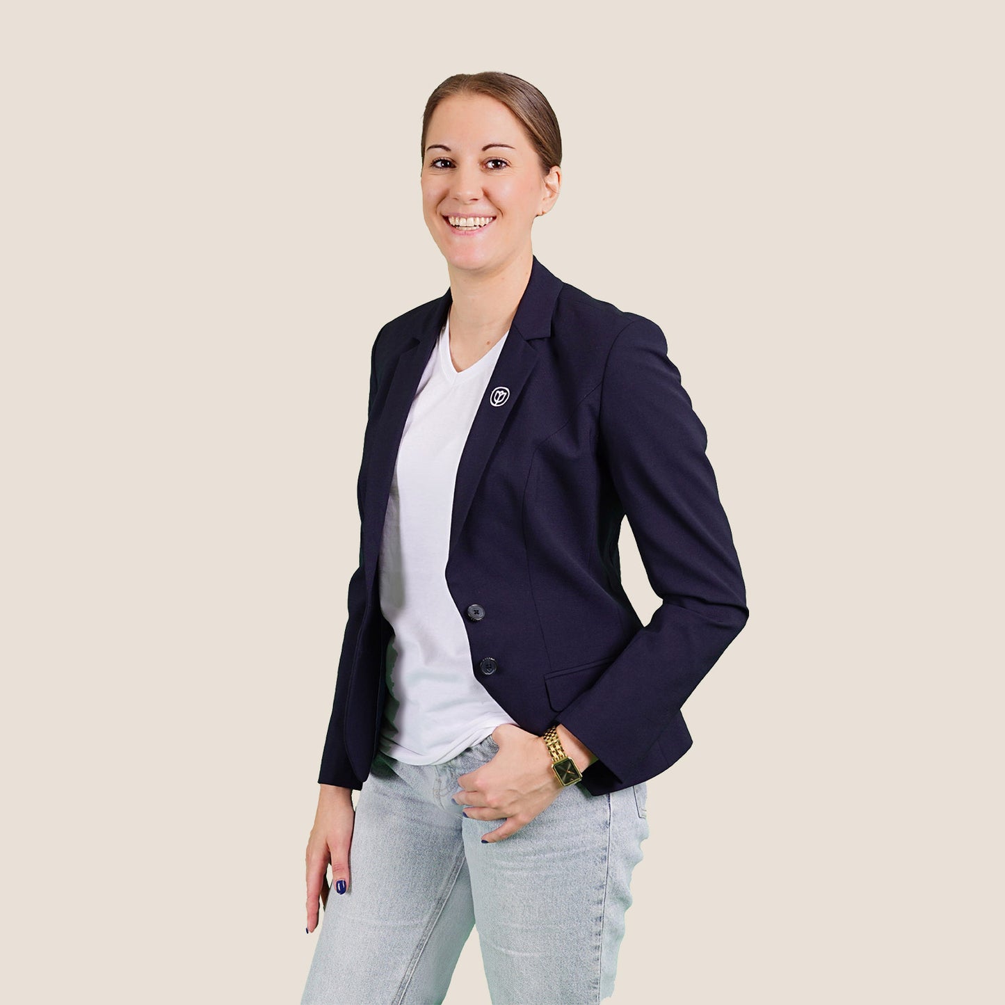 Damen Blazer Premium Slim Fit