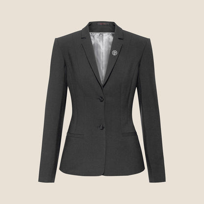 Damen Blazer Premium Regular Fit Anthrazit