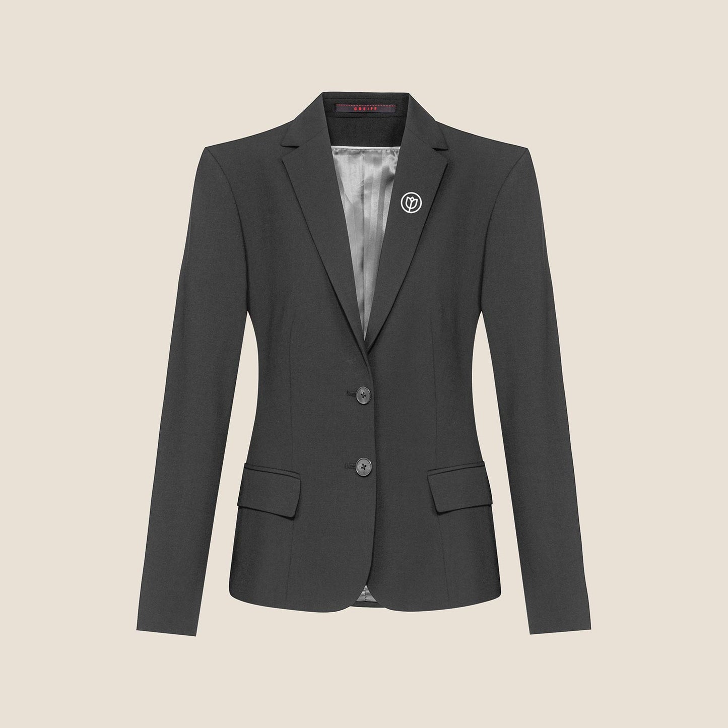 Damen Blazer Premium Comfort Fit Anthrazit
