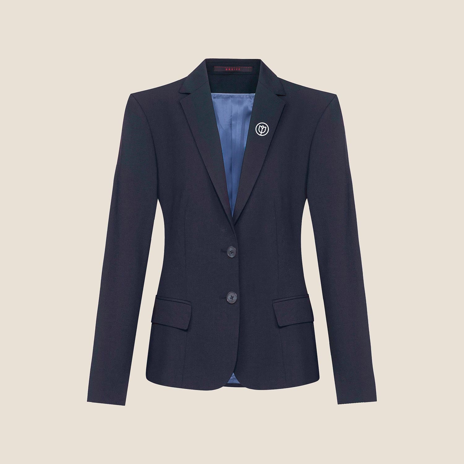Damen Blazer Premium Comfort Fit Marine