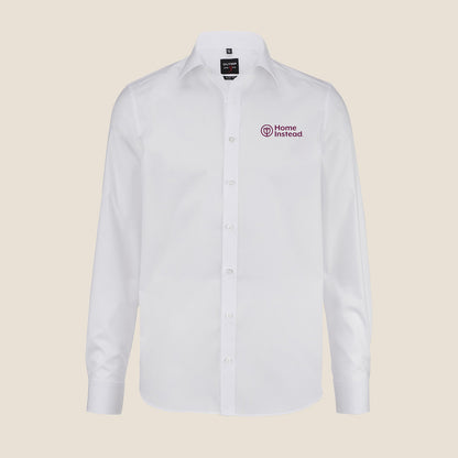 Herren Hemd Slim Fit Weiss