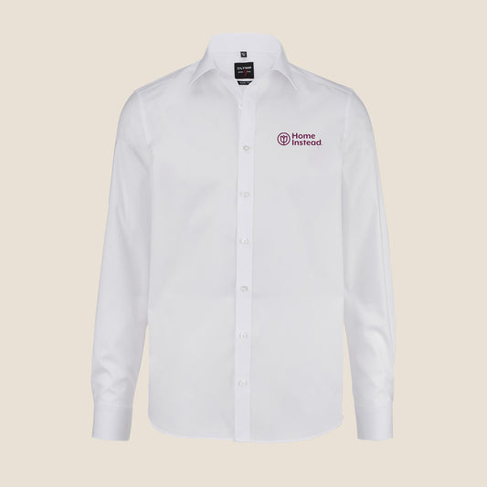 Herren Hemd Slim Fit Weiss