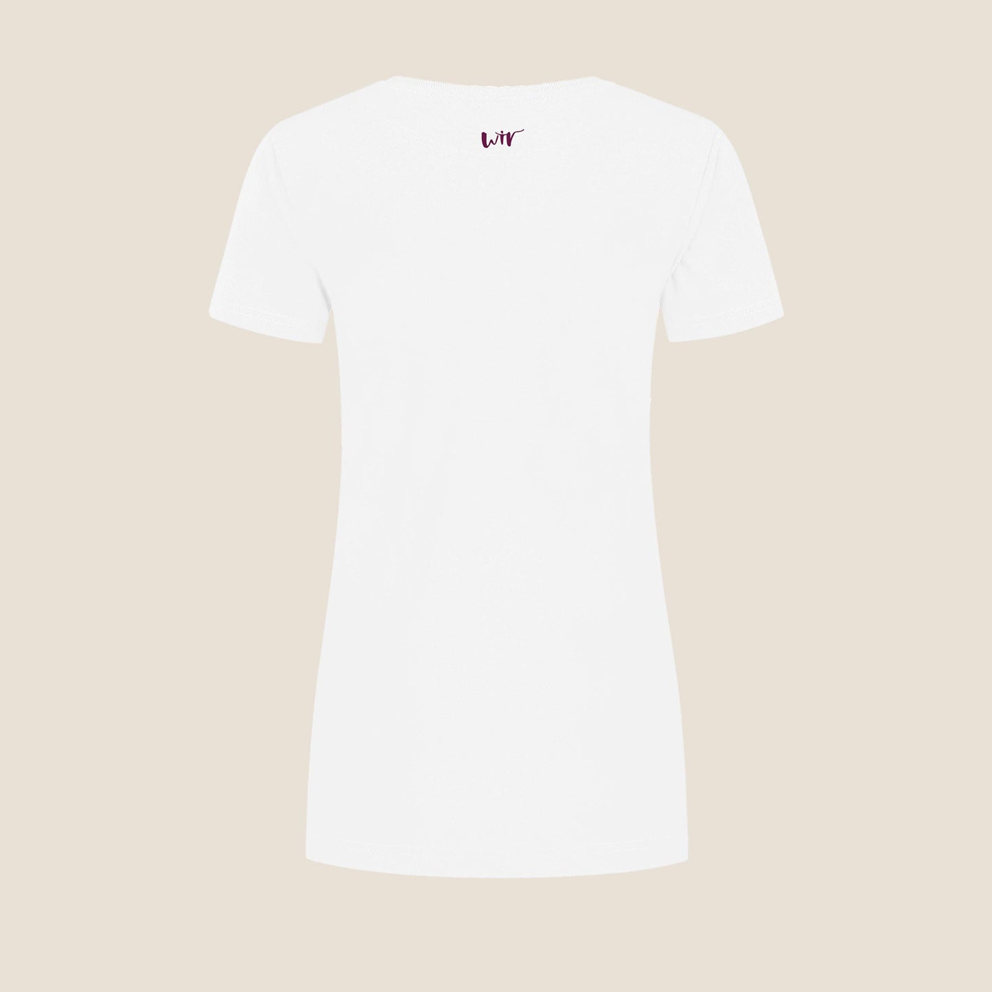 Damen T-Shirt mit V-Ausschnitt