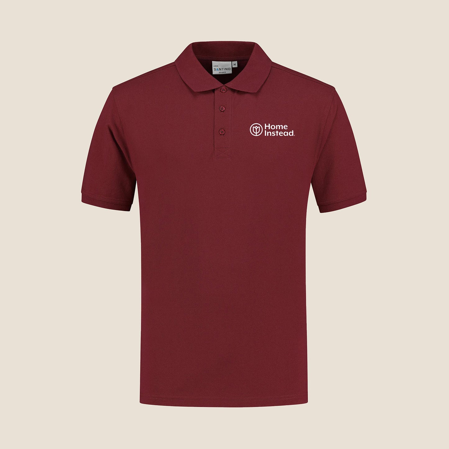 Herren Polo Shirt Burgundy