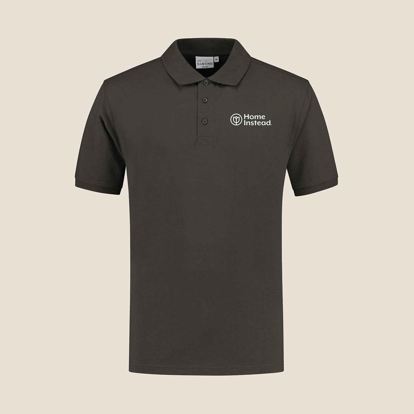 Herren Polo Shirt Charcoal