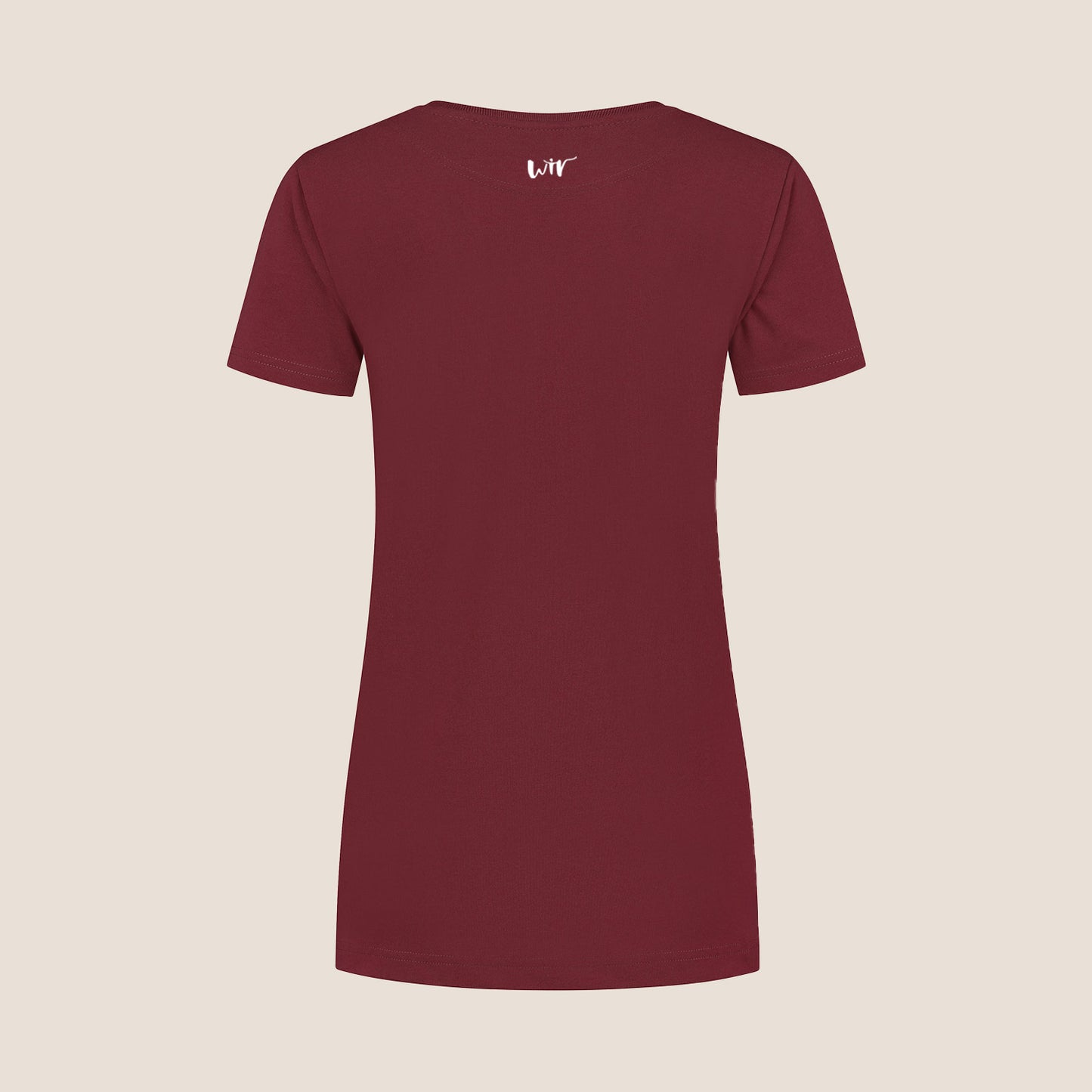 Damen T-Shirt mit V-Ausschnitt