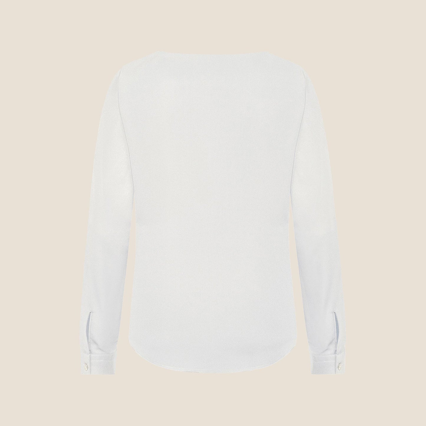 Damen Chiffonbluse Langarm