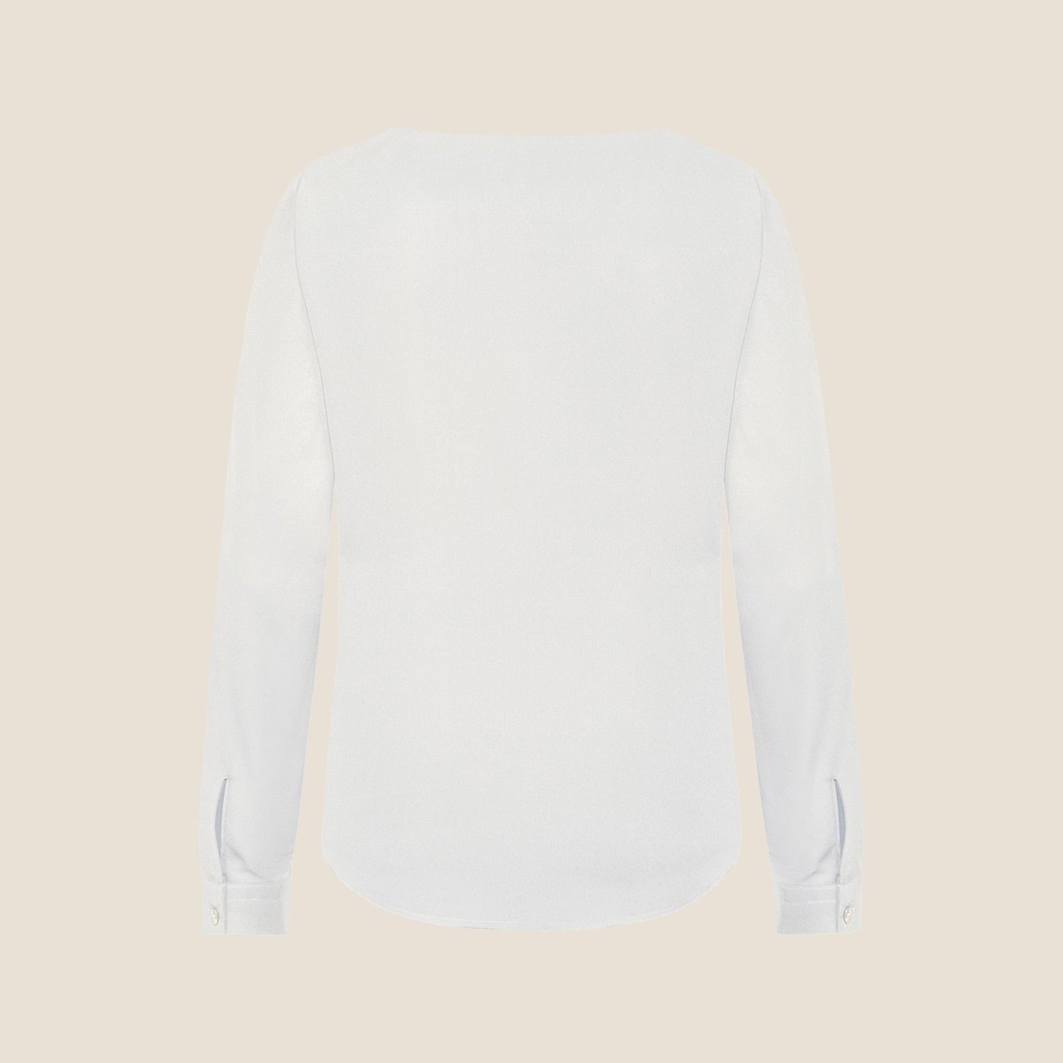 Damen Chiffonbluse Langarm