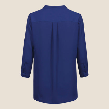 Damen Chiffonbluse mit 3/4 Arm