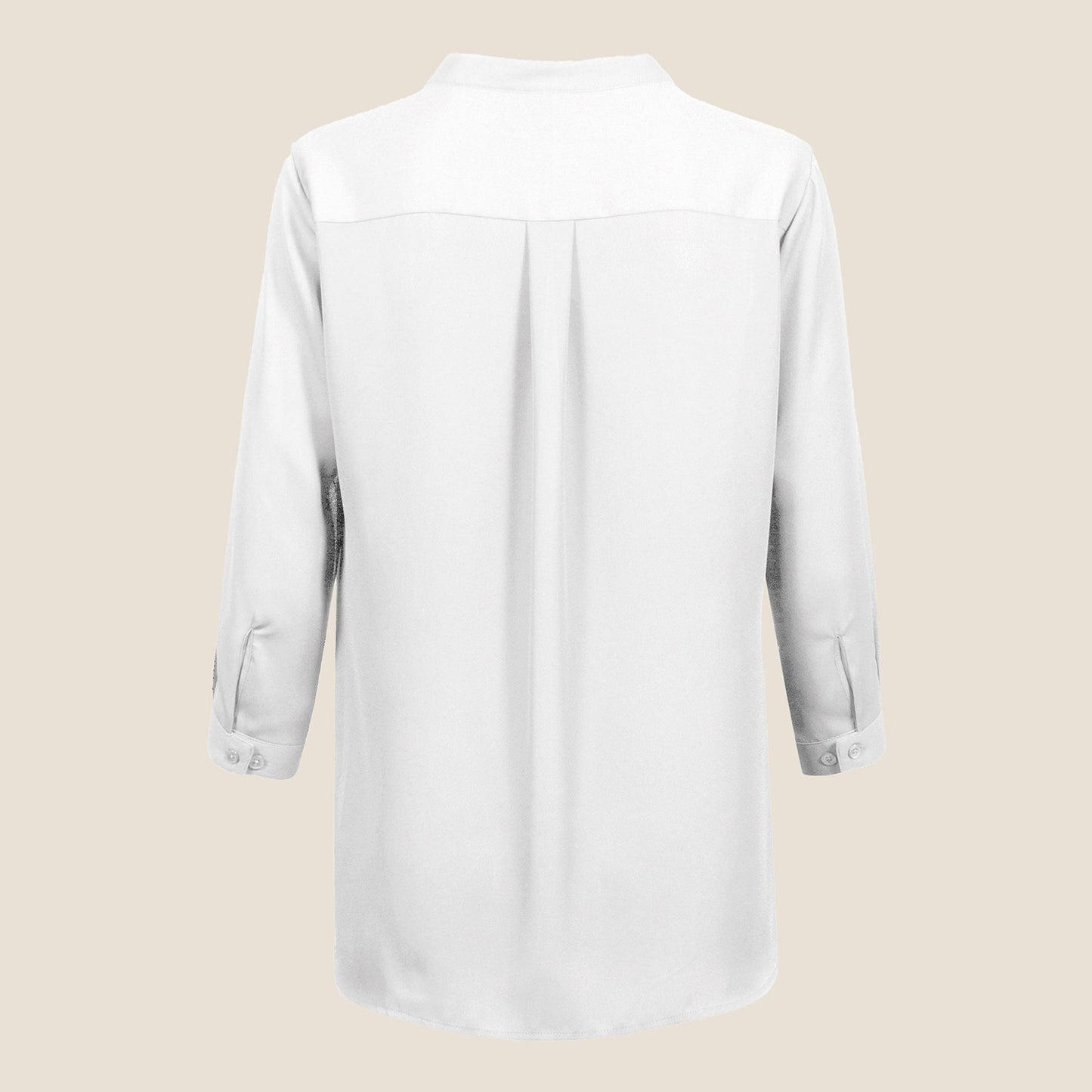 Damen Chiffonbluse mit 3/4 Arm