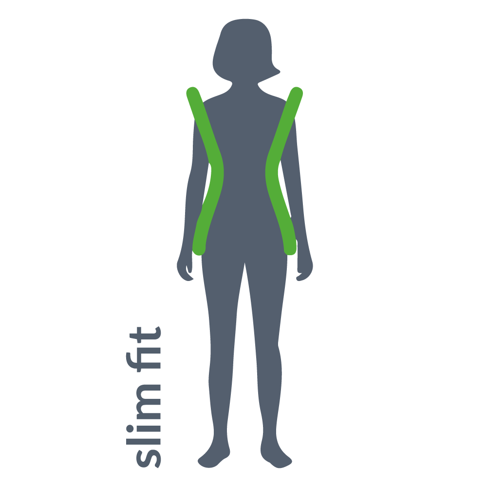 Damen Bluse Slim Fit